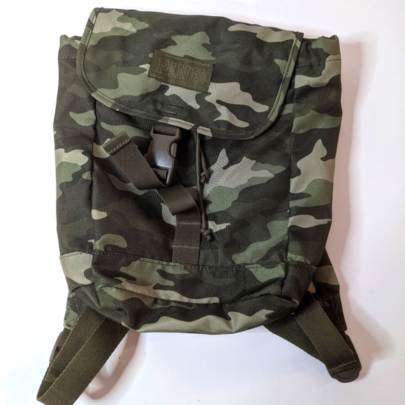 Victoria's Secret PINK Camo Mini Backpack